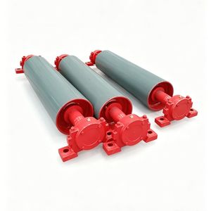 Tail End Conveyor Bend Pulley with Tensioning Take-up Frame