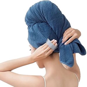 Super Soft Light-Weight Anti-Frizz Hair Turban Quick-Drying Microfiber Hair Towel Wrap