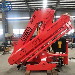 6.3ton 400 Degree Hydraulic Knuckle Boom Marine Crane