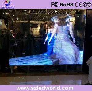 P10.4 Full Color Transparent LED Screen Panel Display for Advertising