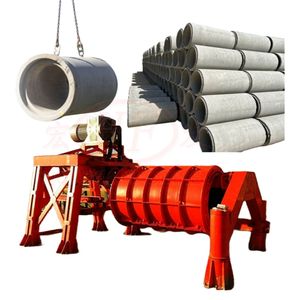 Hf Series Horizontal Type Concrete Cement Pipe Making Machine for Sale