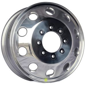 China Factory Aluminum Alloy Car Truck Tyre Tubeless Tube Wheel Rim 22.5X8.25 22.5X9.00 22.5X9.75 22.5X11.75 24.5X8.25 7.5V-20 8.00V-20 8.50-24