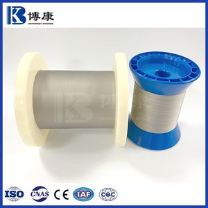 0.20mm Medical Pure Titanium Wire Gr1/Gr2 ASTM F67 for Surgical Titanium Clips