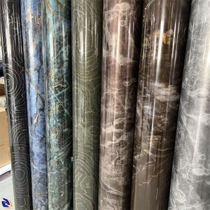 Marble Design Pet PVC Decorative Film for WPC Wall Panel