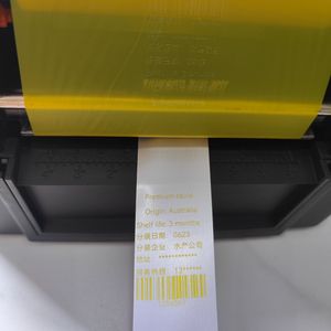 203dpi 300 Dpi Resolution Desktop Thermal Transfer Label Printer