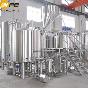 Durable Flexible Design Automatic Customized Steam Beer Brewing Equipment