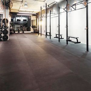 Factory Wholesale High Quality Rubber Flooring Roll Gym Fitness Floor Rubber Roll Mat for Indoor Home Gym