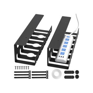 Table Metal Steel Wire Mesh Cable Management Hanging Rack Cable Tray