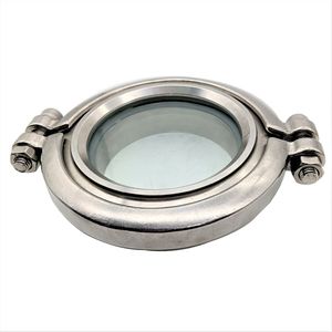 Sanitary 2.5 Inch Stainless Steel SS316 Food Grade Clamp Type Weld Sight Glass