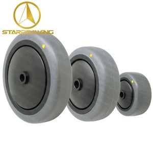 Stardrawing 3/4/5inch ESD Thermo Plastic Rubber Wheel Conductive Rubber Wheels Roller