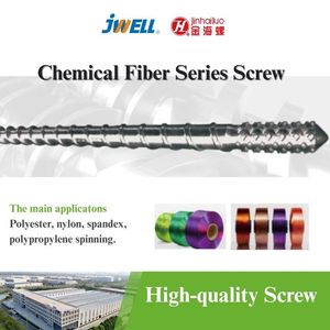 Jwell Hot Sale Chemical Fiber Series Screw/ Jwell Single Screw/Twin Screw Chemical Extrusion Machine Screw/Plastic Extrusion Machine Screw