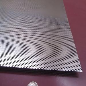 Factory Spot Buy Perforated Metal Mesh 0.9mm Hole for Filtration and Screening