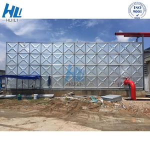 Hot Dipped Galvanized Pressed Steel Water Storage Tank Panel Price HDG Water Tank for Philippines Malaysia