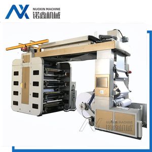 Belt Drive High Speed 8 Colour Roll Paper Flexo Printing Machinery