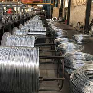 0.8mm to 2.5mm Gi Wire Galvanized Steel Flat Wire for Building Materials