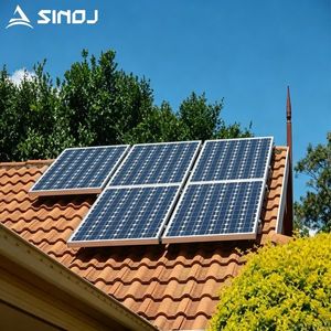 Waterproof Wind Resistant Custom Solar Rooftop Bracket for Detached Houses