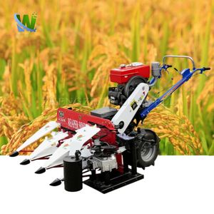 Wheat Cutter Straw Crop Harvester Reaper Binder Rice Paddy Havesting Machine for Wheat Rice