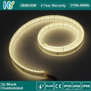 China 24V IP68 SMD LED Tape 60/70/120/140LEDs/M Silicone Extrusion Waterproof Outdoor CE RoHS LED Strip Lighting LED Flexible Strip