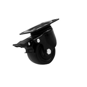 2inch to 3inch Heavy Duty Industrial Caster Nylon with Double Bearing in Black