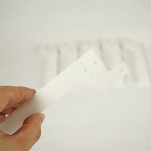 Customized CNC Machining Weaving White Lubrication Stick Nylon Parts