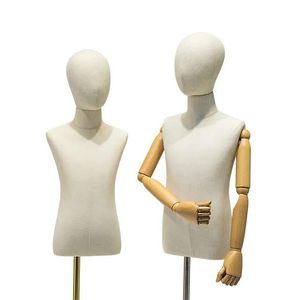 Half Body Kids Mannequin Form Adjustable Child Children Mannequin for Clothes Display