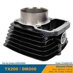Motorcycle Cylinder Block for Italika Dm200 Tx200 Motorcycle Replacement Parts