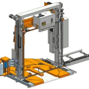 Reliability and Reliable Performance Pallet Wrapping Machine with PLC Control System