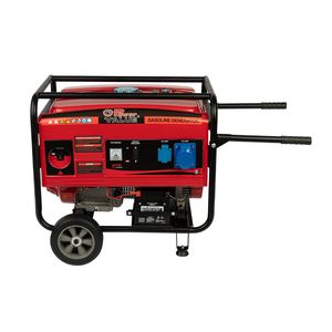 Power Value Factory Price Portable Electric Start 6kw Gasoline Generators with Wheels