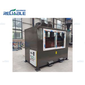 Favorable Price 3 Roller High Voltage Electrostatic Separator Pet PVC PE ABS Metal Plastic Mix Dry Separator Extract Metal Particles and Powder From Wheel Dust