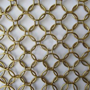 Handmade Stainless Steel Metal Ring Mesh