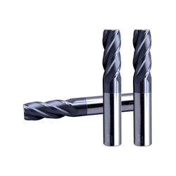 UNT Tungsten Carbide CNC Cutting Tools HRC55 Flat End Mill Cutters