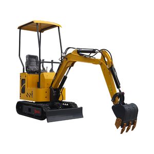 1 Ton Euro V Hydraulic Mini Micro Small Digger Crawler Mounted Excavator with Bucket Attachment