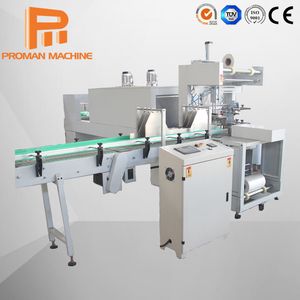 Automatic Beverage Bottles Heat Shrink PE Film Packaging Machine