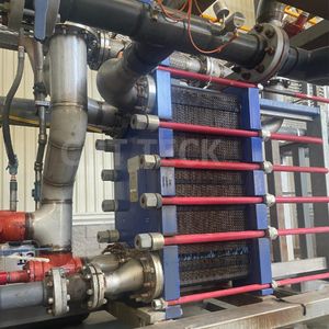 China Freon Ammonia Refrigeration System Use Semi-Welded Plate Type Condenser Heat Exchanger