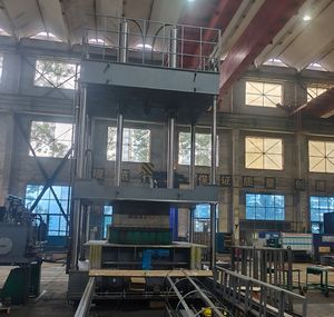 50t Four-Column Coil Press Machine for Power Transformer Larger Coil