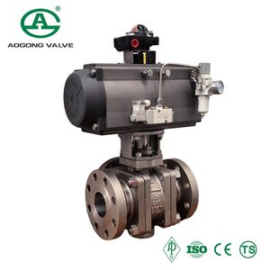 High-Performance Pneumatic 3-Way Ball Valve with T Structure