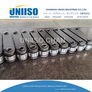 Heavy-Duty 4 Inch Palm Oil Chain with Curved Plate Design