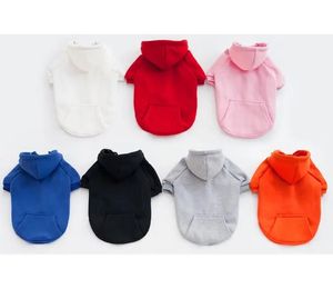 High Quality Pet Clothes Plain Dog Hoodie