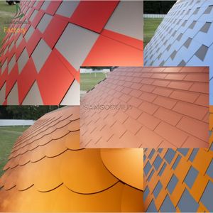 Fire Resistance Building Hardware Roofing Sheet Price Alumal Alloy Roofing Slate Tile in Jamaica