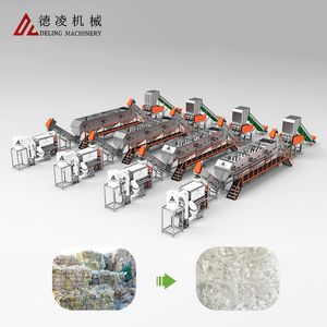 Competitive Grade Plastic Washing Line for Thin Wall PP PE Barrel Bottle Basket Drum Film Woven Bag Plate Profile Crushing Drying Recycling Pelletizing Machine