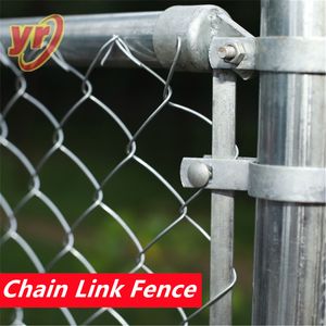 Most Popular Chain Link Security Fence Easy Installation Cost Effective