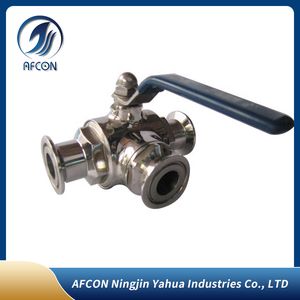 Stainless Steel Type Switch Valve Internal Thread Straight Through Pipe Ball Valve