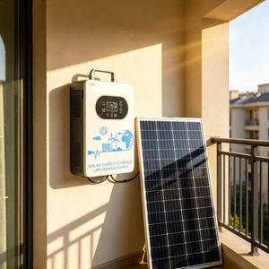500W Portable Power Stations Portable Solar Energy Storage System with LCD Screen