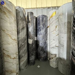 1260mm High Glossy Marble Pattern Hot Stamping Foil Rolls for UV Marble Sheet