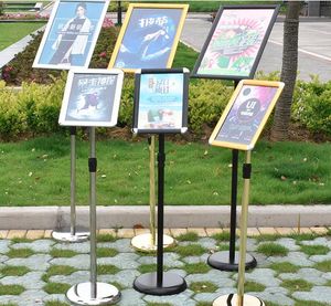 A3 A4 Poster Display Sign Holder Stand Adjustable Pedestal Menu Stand