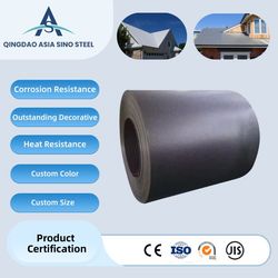 Color Coated Aluzinc PPGI Prepainted Galvanized Steel Coil