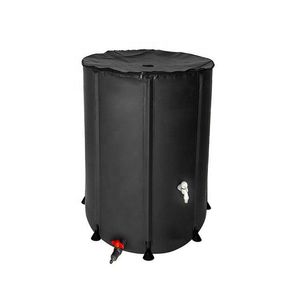 Collapsible Rainwater Collection Tank for Efficient Garden Irrigation