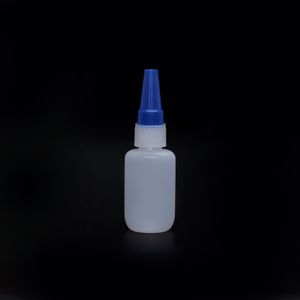 Empty 20g Plastic HDPE Cyanoacrylate Adhesive Ca Glue Bottle