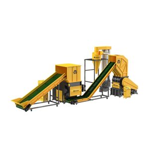 Plastic Scrap Recycling Crushing Production Line Copper Cable Crusher