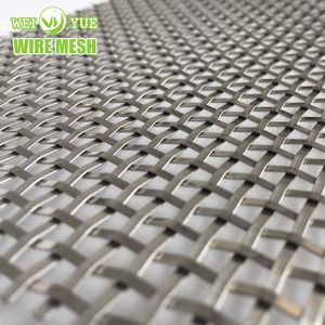 Decorative Architectural Metal Curtain Wall Wire Mesh
